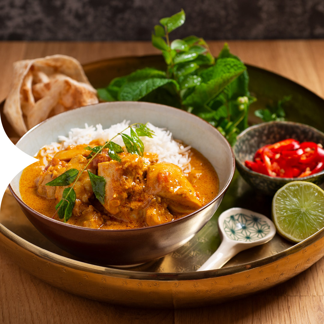 Chicken and stones premium-alcoholic ginger beer curry